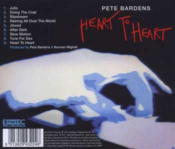 CD Peter Bardens: Heart To Heart