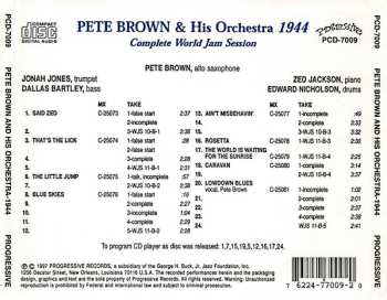 CD Pete Brown's Jump Band: 1944 - Complete World Jam Session