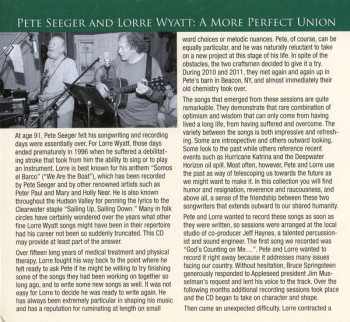 CD Pete Seeger: A More Perfect Union