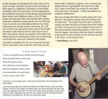 CD Pete Seeger: A More Perfect Union
