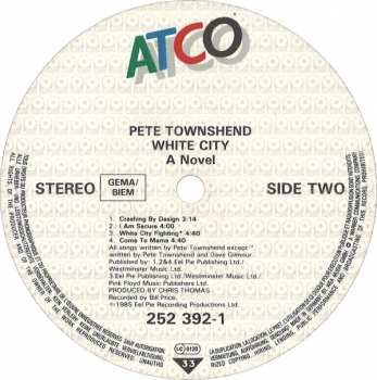LP Pete Townshend: White City (A Novel)