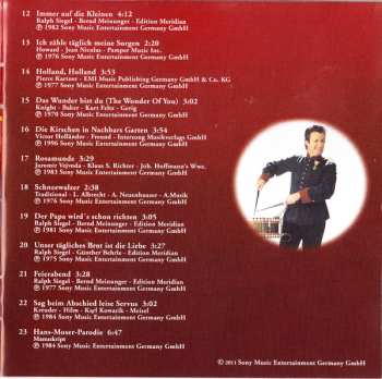 2CD Peter Alexander: Seine Größten Erfolge Und Mehr