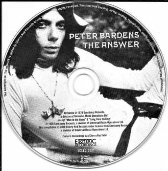 CD Peter Bardens: The Answer