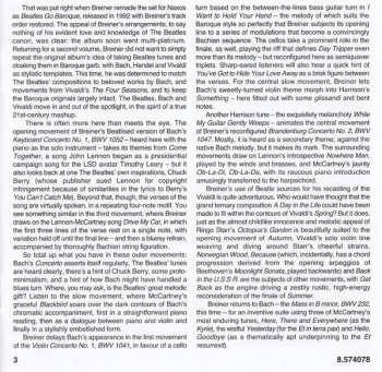 CD Peter Breiner: Beatles Go Baroque 2