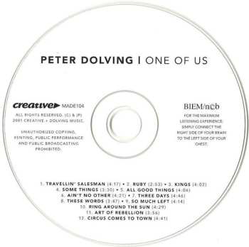 CD Peter Dolving: One Of Us