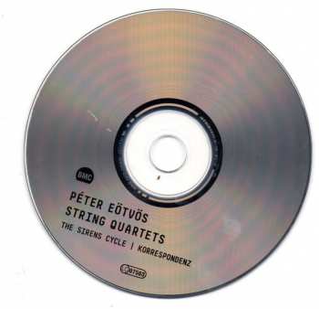 CD Peter Eötvös: String Quartets − The Syrens Cycle - Korrespondenz