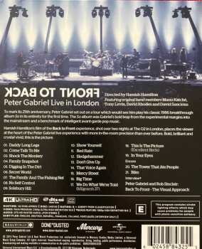 Blu-ray Peter Gabriel: Back To Front (Live in London)