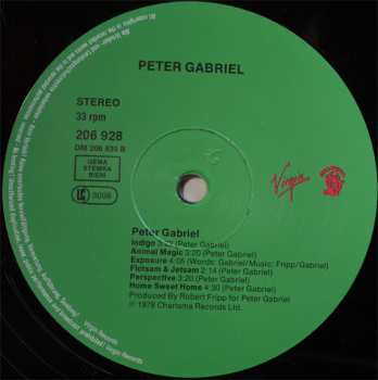 LP Peter Gabriel: Peter Gabriel