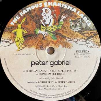 2LP Peter Gabriel: Peter Gabriel LTD | NUM