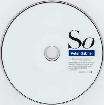 3CD/Box Set Peter Gabriel: So LTD | DLX