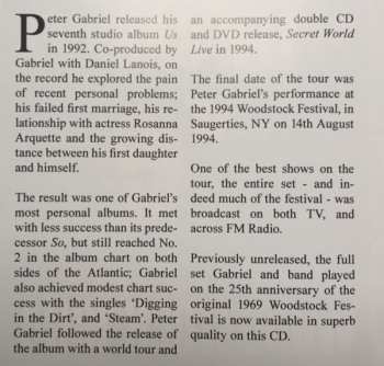 CD Peter Gabriel: Woodstock 1994