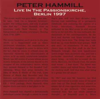 3CD Peter Hammill: Live In Berlin 1992