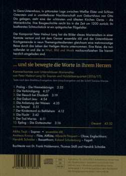 CD Peter Helmut Lang: … Und Sie Bewegte Die Worte In Ihrem Herzen