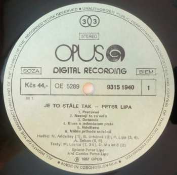 LP Peter Lipa: Je To Stále Tak