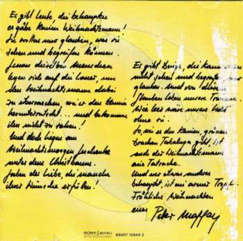 CD Peter Maffay: Frohe Weihnachten Mit Tabaluga, Peter Maffay & Seinen Freunden