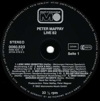 LP Peter Maffay: Live '82