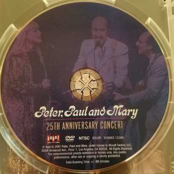 DVD Peter, Paul & Mary: 25th Anniversary Concert