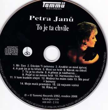 CD Petra Janů: To Je Ta Chvíle