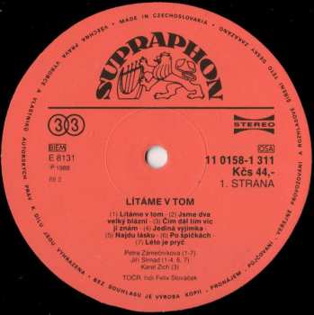 LP Petra Zámečníková: Lítáme V Tom