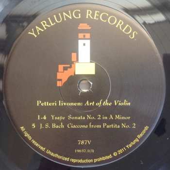 LP Petteri Iivonen: Art Of The Violin
