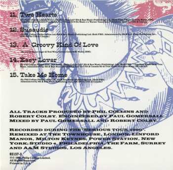 CD Phil Collins: Serious Hits...Live!