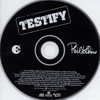 CD Phil Collins: Testify