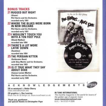 CD Phil Harris: The South Shall Rise Again & You're Blasé