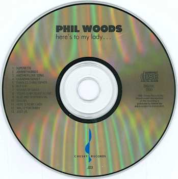 CD Phil Woods: Here's To My Lady