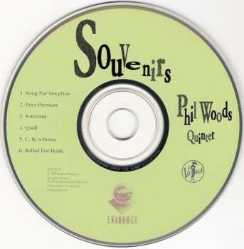 CD The Phil Woods Quintet: Souvenirs