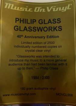 LP Philip Glass: Glassworks LTD | NUM | CLR