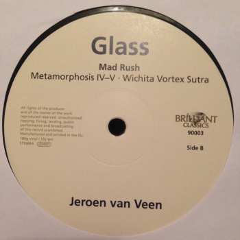 2LP Philip Glass: Mad Rush