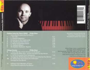 CD Philip Glass: The Orphée Suite For Piano