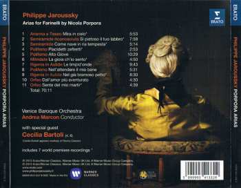 CD Philippe Jaroussky: (Farinelli)  Porpora Arias