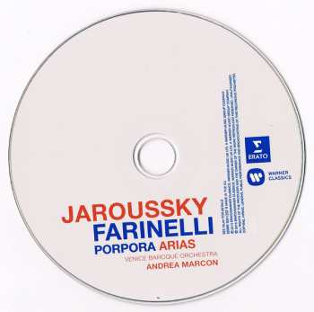 CD Philippe Jaroussky: (Farinelli)  Porpora Arias