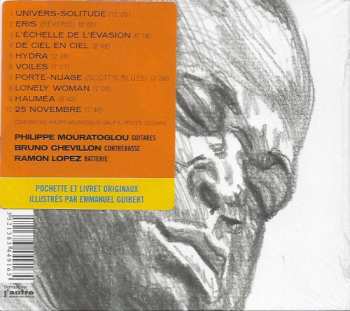 CD Philippe Mouratoglou Trio: Univers-Solitude