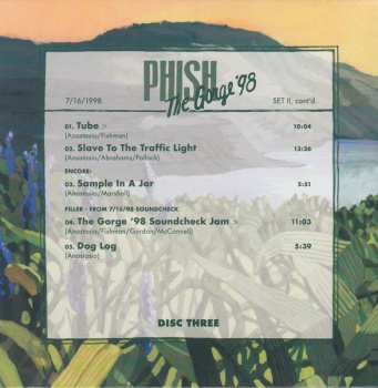 5CD/Box Set Phish: The Gorge '98 LTD