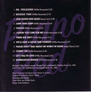 CD Piano Red: Dr. Feelgood