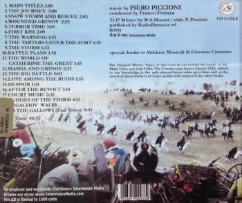 CD Piero Piccioni: La Tempesta  LTD