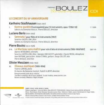 10CD/Box Set Pierre Boulez: Le Domaine Musical - 1956...1967 LTD
