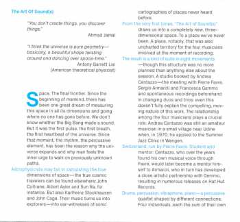 CD Pierre Favre: The Art Of Sound(s)