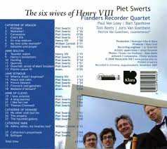 CD Piet Swerts: The Six Wives Of Henry VIII