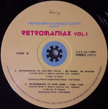 LP Pietro Bertini: Retromaniax Vol.1