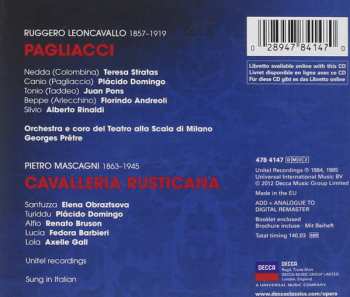 2CD Georges Prêtre: Pagliacci / Cavalleria  Rusticana