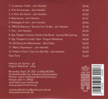 CD Joe Sachse: Uncovered Mermen (Pinguin Moschner & Joe Sachse Play The Music Of Jimi Hendrix)