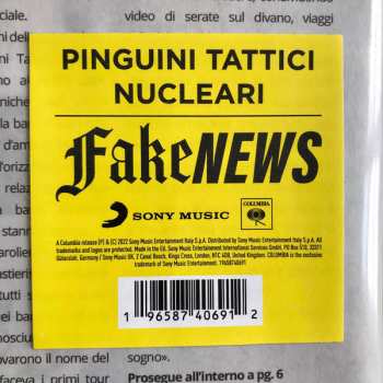 2LP Pinguini Tattici Nucleari: Fake News (RIP)