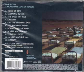 CD Pink Floyd: A Momentary Lapse Of Reason