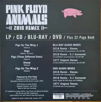 LP/CD/DVD/Box Set/Blu-ray Pink Floyd: Animals (2018 Remix) DLX | LTD