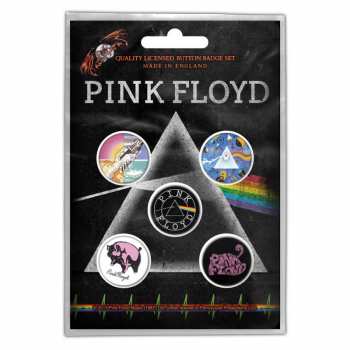Merch Pink Floyd: Button-Set Prism