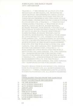 2CD/2DVD/Blu-ray Pink Floyd: The Early Years 1970 Devi/ation