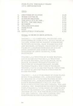 2CD/DVD/Blu-ray Pink Floyd: The Early Years 1972 Obfusc/ation